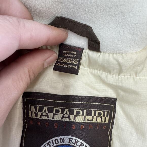 Napapijri Jacket Mens Medium Brent South Pole Observer Antarctic Survey - Picture 5 of 9